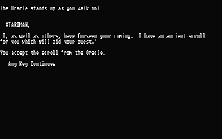 DDST - The Adventure Game atari screenshot